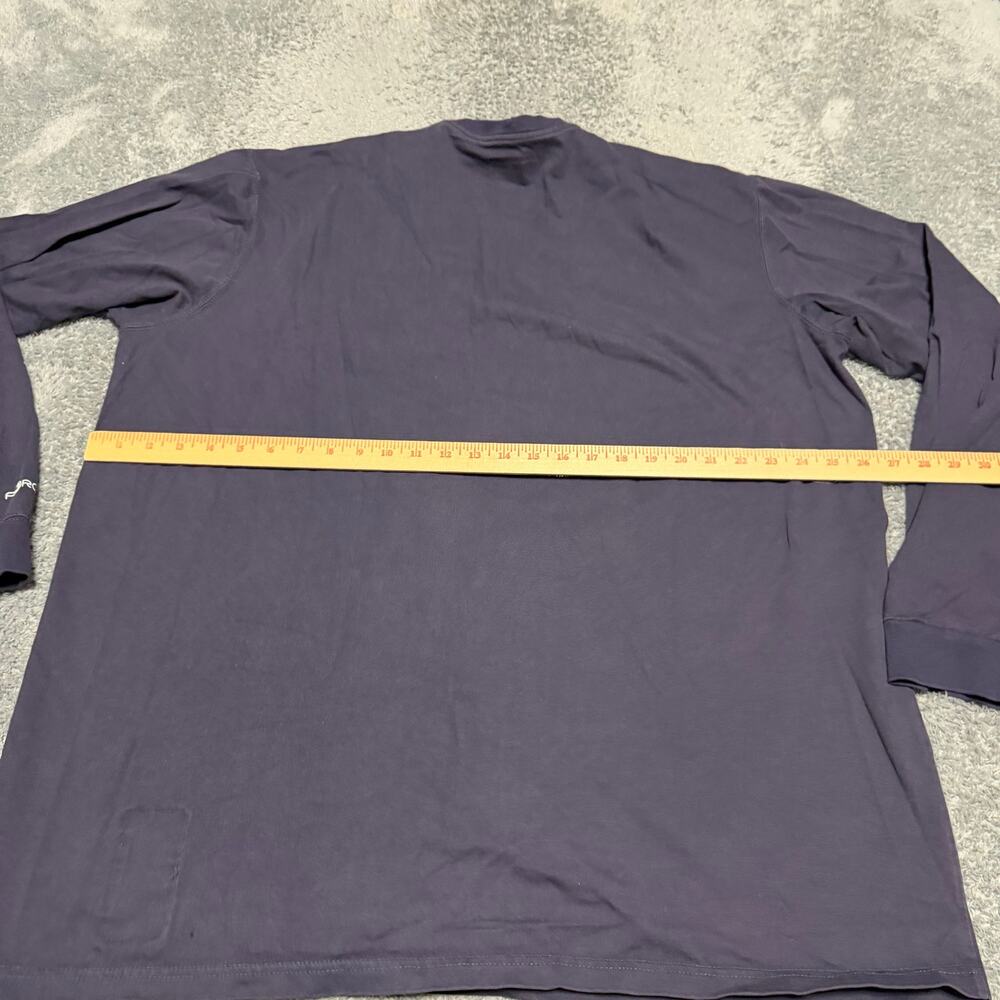Carhartt Shirt Mens XXL Tall Fire Resistant Loose Fit Blue Pocket Long sleeve - Picture 4 of 8